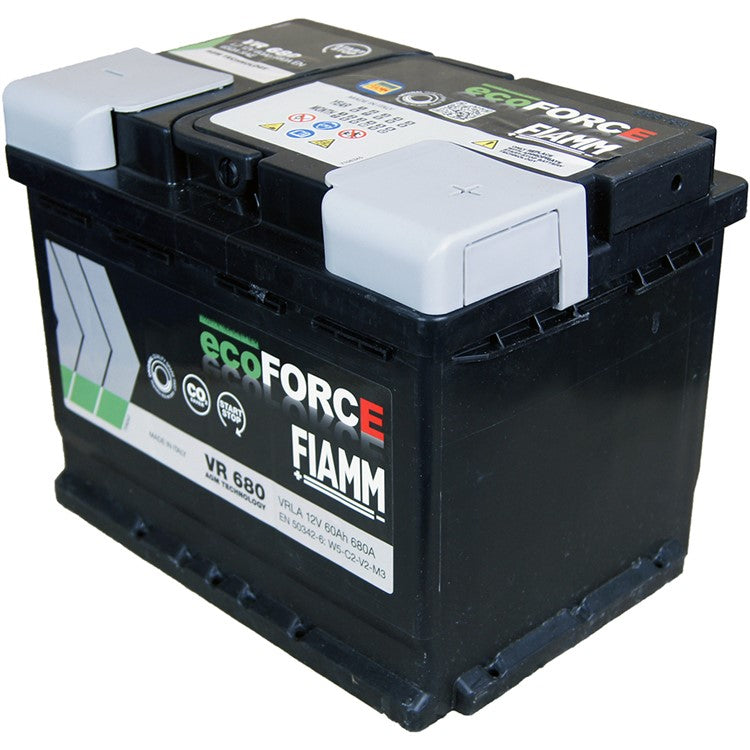 FIAMM ecoFORCE AGM VR680 汽車環保電池