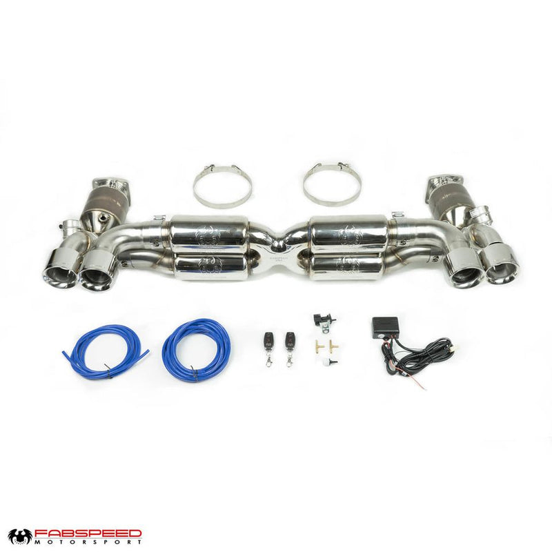 Porsche 997.2 Turbo / Turbo S Valvetronic Supersport X-Pipe Exhaust System (2010-2012)