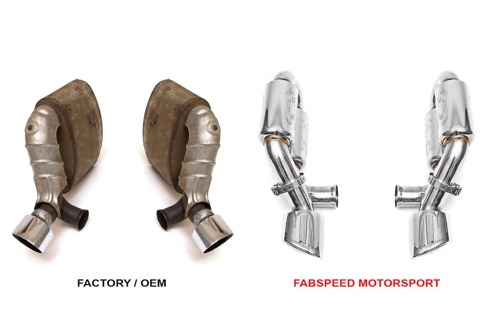 Porsche 993 Turbo Supercup Exhaust System