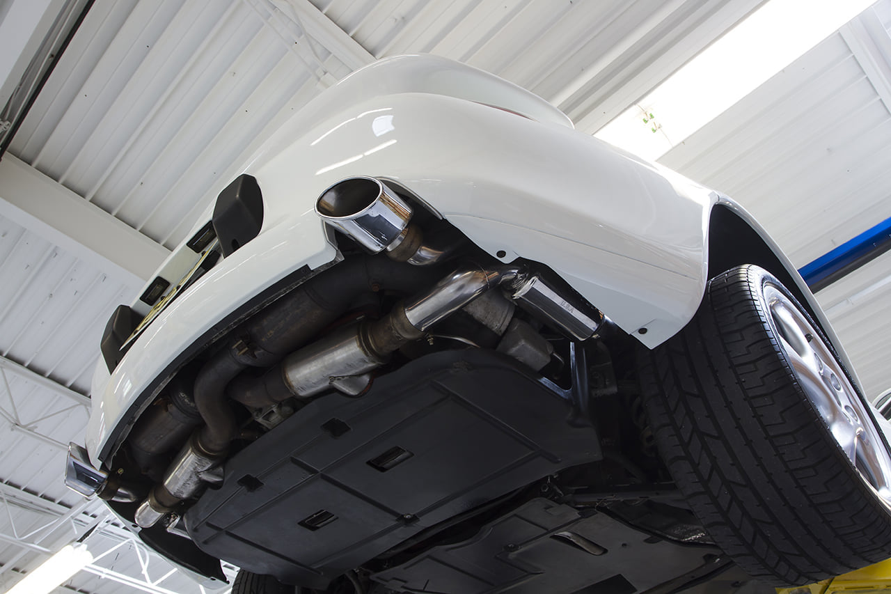 Porsche 993 Turbo Supercup Exhaust System