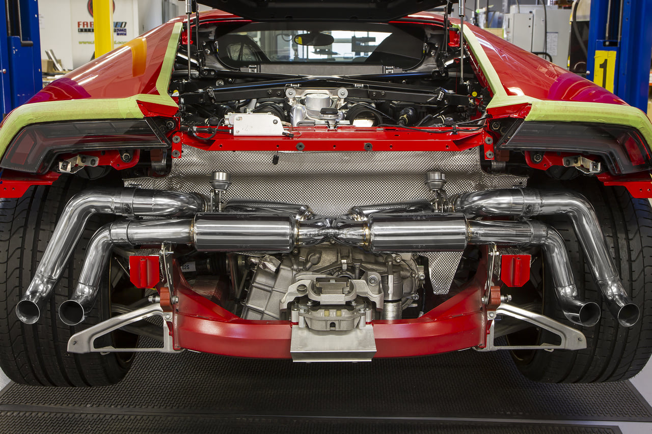 Lamborghini Huracan Valvetronic Supersport X-Pipe Exhaust System