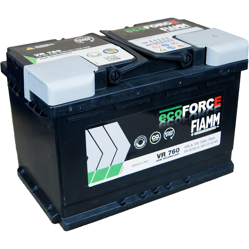FIAMM ecoFORCE AGM VR760 汽車環保電池