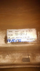 Rays volk racing RE30 18吋 四隻(二手)