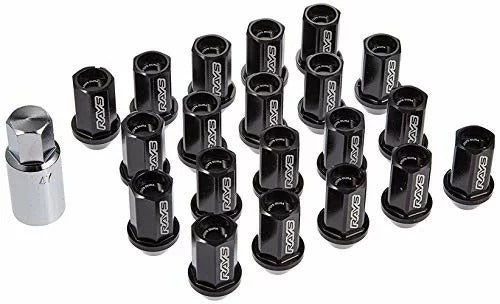 RAYS L42 Duralumin Straight Lock & Nut Set (5H set)