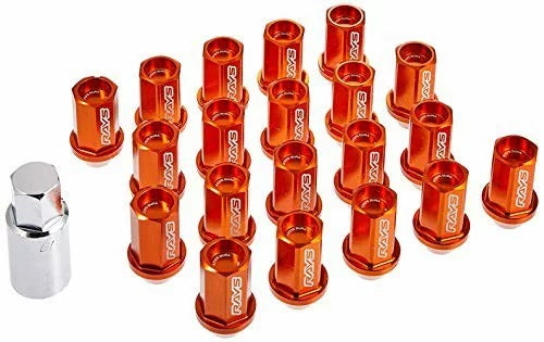 RAYS L42 Duralumin Straight Lock & Nut Set (5H set)