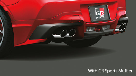 TRD GR PARTS GR86 Rear Bumper Spoiler